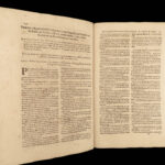1649 Papal Bulls 1ed NAPLES Gregorio Catholic Councils RITES Heresy Vellum FOLIO