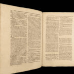 1649 Papal Bulls 1ed NAPLES Gregorio Catholic Councils RITES Heresy Vellum FOLIO