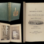 1850 Gettysburg Civil War General OWNED Monuments of EGYPT Pyramid Hieroglyphics