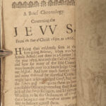 1683 HOLY LAND 1ed Two Journeys to Jerusalem Muslim Christian Jews Persia RARE