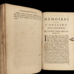 1696 RARE Origins of WAR Thirty Years War Politics 2v SET Vauciennes Memoirs