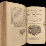 1698 Rene Descartes Principles of Philosophy Physics Metaphysics Laws of Motion