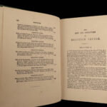 1879 ROBINSON CRUSOE Life & Adventures Daniel Defoe Illustrated Survival Mariner
