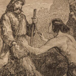 1879 ROBINSON CRUSOE Life & Adventures Daniel Defoe Illustrated Survival Mariner