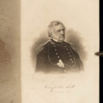 1866 US Civil War 2v Set Slavery Lincoln Grant Lee Union Confederate ILLUSTRATED