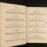 1866 US Civil War 2v Set Slavery Lincoln Grant Lee Union Confederate ILLUSTRATED