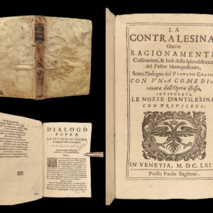 1664 Lesina Company Italian Politics Cuisine Finance Venice Canterbury Tales