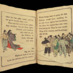 1879 Japanese Fairy Tales 1ed Hare of Inaba Cubs Triumph Fox Illustrated Tokyo