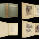 1912 Peter Pan JM Barrie Arthur Rackham COLOR Illustrated ART Kensington Gardens