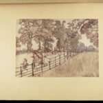 1912 Peter Pan JM Barrie Arthur Rackham COLOR Illustrated ART Kensington Gardens