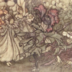1912 Peter Pan JM Barrie Arthur Rackham COLOR Illustrated ART Kensington Gardens