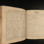 1870 HUGE Holy BIBLE Hartford Connecticut Family King James KJV RARE Folio Art