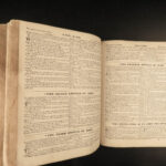 1870 HUGE Holy BIBLE Hartford Connecticut Family King James KJV RARE Folio Art