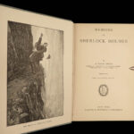 1894 Sherlock Holmes 1st ed Memoirs Arthur Conan Doyle Detective Mystery Crime