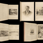 1894 World’s Fair 1ed Illustrated from Chicago Columbian Exposition Album HUGE 2v