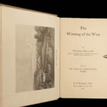 1900 Theodore Roosevelt Works Winning the West Wilderness Hunter Hunting 13v