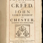 1692 Apostle’s Creed Anglican Church England John Pearson Bible FOLIO Theology