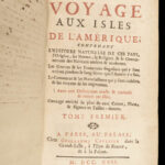 1722 Voyages in America 1ed Labat West Indies Illustrated MAPS Caribbean Cuba 5v