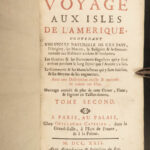 1722 Voyages in America 1ed Labat West Indies Illustrated MAPS Caribbean Cuba 5v