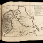 1722 Voyages in America 1ed Labat West Indies Illustrated MAPS Caribbean Cuba 5v