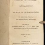 1831 BIRDS American Ornithology Scottish Alexander Wilson Audubon Species 4v