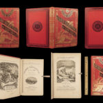 1885 Jules Verne Great Navigators of 18th-cen Astronomy Capt Cook Voyages Hetzel