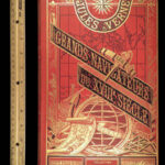 1885 Jules Verne Great Navigators of 18th-cen Astronomy Capt Cook Voyages Hetzel