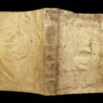 1580 PLUTARCH Parallel Lives Alexander Great Vellum FOLIO 60 Renaissance Woodcut