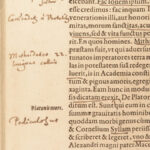 1580 PLUTARCH Parallel Lives Alexander Great Vellum FOLIO 60 Renaissance Woodcut