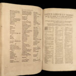 1580 PLUTARCH Parallel Lives Alexander Great Vellum FOLIO 60 Renaissance Woodcut