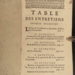 1699 Blaise PASCAL Provincial Letters JESUIT Philosophy Gabriel Daniel Response