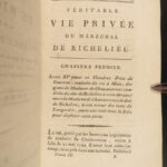 1791 PROVENANCE 1ed Marshal Richelieu SIGNED Seven Years War Austrian Succession