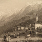 1836 Switzerland ART Swiss Castles Cathedrals Geneva 100+ ART PLATES Beattie 2v