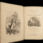 1853 Duke of Wellington Wellesley War Napoleon Stocqueler MAPS City Views RARE