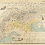 1871 German ATLAS Lange 44 MAPS America Asia Germany Africa Europe