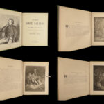 1880 Gustave Doré BIBLE Gallery Illustrated Art FOLIO Angels Demons Heaven Hell