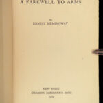 1929 Hemingway 1st/1st Farewell to Arms World War I Military Romance CLASSIC