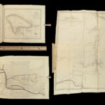 1826 AFRICA Denham Travels in Sierra Leonne SLAVE Rescue MAPS Sahara Desert 2v