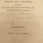 1887 ROUGH RIDERS Provenance SHOOTING Pheasant Hunting Trapping Roosevelt