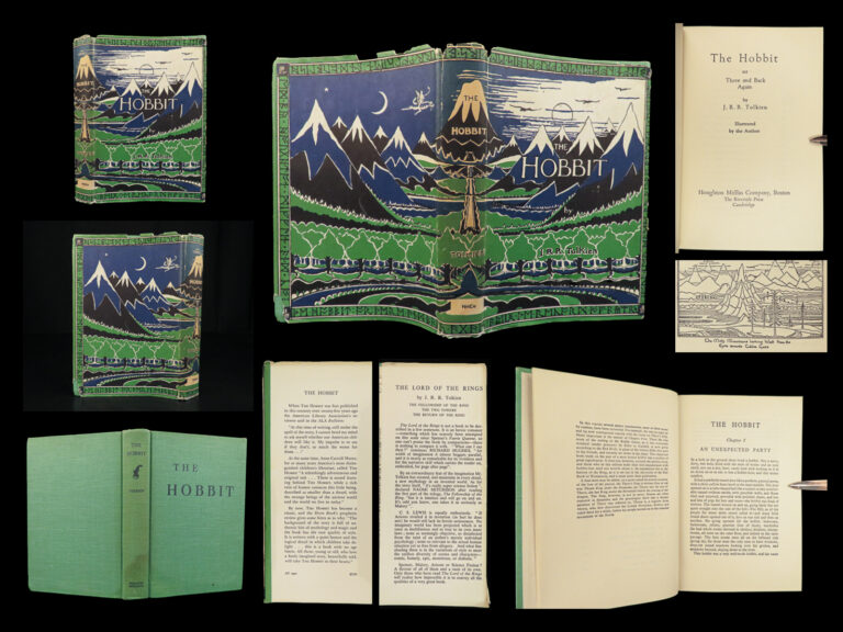 Image of 1965 The Hobbit JRR Tolkien Lord of the Rings Bilbo Baggins Gandalf Fantasy + DJ