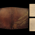 1818 US NAVY Rules Regulations Crowninshield USS PEACOCK Provenance Pirates WOW