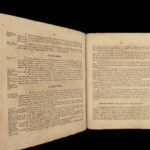 1818 US NAVY Rules Regulations Crowninshield USS PEACOCK Provenance Pirates WOW