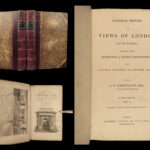 1836 History of LONDON England 300+ Illustrated Partington Cathedrals FAMOUS 2v