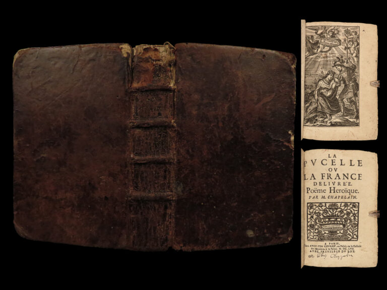 Image of 1657 Joan of ARC Pucelle French Hundred Years War Chapelain Jean D’Arc FAMOUS