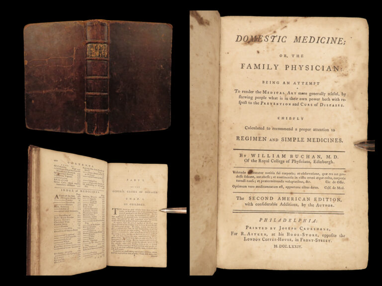 Image of 1774 REVOLUTIONARY WAR Captain Provenance COLONIAL Medicine Smallpox Surgery