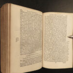 1679 ERASMUS Rotterdam Colloquies Humanism Renaissance Philosophy War Elzevier