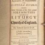 1682 Edward Sparke Scintilla Anglican BIBLE ART Illustrated Cromwell England