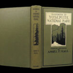 1921 SIGNED 1ed Handbook of Yosemite Hall National Park MAP Indians Geology