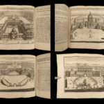 1742 PARIS Curiosities France Illustrated Travel Guide Versailles Architecture