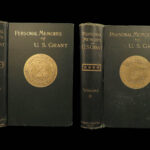 1885 Civil War Memoirs 1ed Union General Ulysses S. Grant Illustrated MAPS 2v